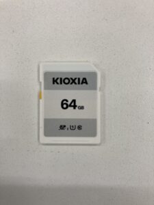 【データ復旧・データ復元成功実績】SDカード KIOXIA SD-K64G 64GB 認識しない