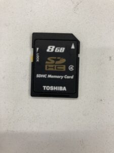 【データ復旧・データ復元成功実績】SDカード TOSHIBA SD-K08G 8GB フォーマット要求エラー