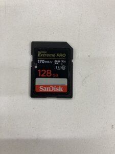 【データ復旧・データ復元成功実績】SDカード SanDisk ExtremePRO 128GB データ消失