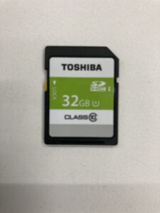 【データ復旧・データ復元成功実績】 SDカード TOSHIBA SD-K32G 32GB フォーマット要求エラー