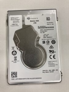 【データ復旧・データ復元成功実績】外付HDD Seagate SRD0NF1 2TB 認識しない