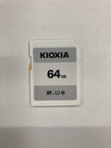 【データ復旧・データ復元成功実績】SDカード KIOXIA SDK64G　フォーマット要求エラー