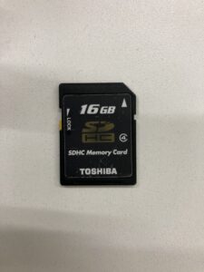 【データ復旧・データ復元成功実績】SDカード TOSHIBA SD-K16G 16GB データの修復が動作して、データが消えた。