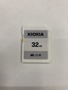 【データ復旧・データ復元成功実績】SDカード KIOXIA 32GB　BDレコーダに接続したら見れなかった。カメラに戻してもみれなくなった。