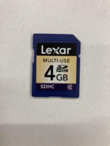 【データ復旧・データ復元成功実績】SDカード Lexar 4GB データ開けない