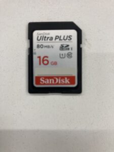 【データ復旧・データ復元成功実績】SDカード SanDisk 16GB　データが見れない