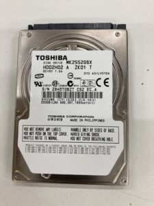 【データ復旧・データ復元成功実績】外付HDD IODATA HDPS-U250 250GB 電源ははいるが、HDD無反応