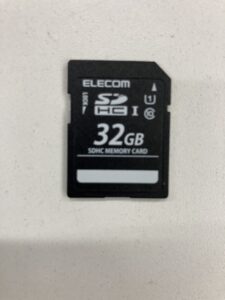 【データ復旧・データ復元成功実績】SDカード ELECOM 032GA8X07 32GB レコーダーで初期化してしまった