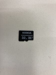 【データ復旧・データ復元成功実績】microSD KIOXIA 32GB データ消去