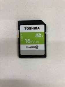 【データ復旧・データ復元成功実績】SDカード TOSHIBA SD-K16G 16GB 文字化けファイルになってしまった