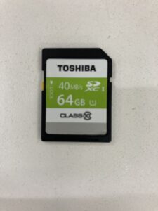 【データ復旧・データ復元成功実績】SDカード TOSHIBA SD-K64G 64GB フォーマット要求エラー