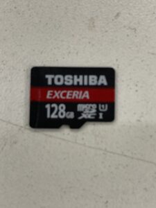 【データ復旧・データ復元成功実績】microSD TOSHIBA EXCERIA 128GB　フォーマット要求エラー