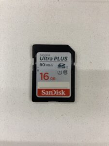 【データ復旧・データ復元成功実績】SDカード SanDisk UltraPLUS 16GB データがみれない